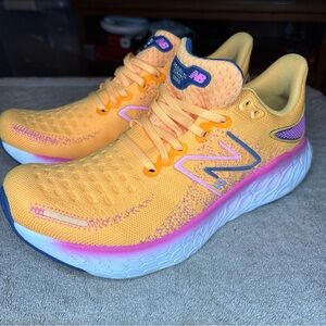 New Balance Fresh Foam X 1080 Women's Size 9D W1080M12 Yellow Running Shoes